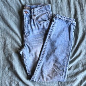 J. Crew Point Sur Denim High Rise Retro Straight Jean